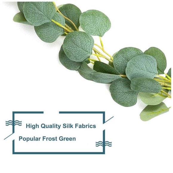 25 count | Eucalyptus Garland 162.5 total feet Wedding Arch Decorations Leaves - Picture 5 of 5